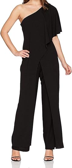 one shoulder jumpsuit amazon