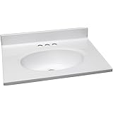 St Paul 25 In X 22 In Ab Engineered Technology Vanity Top In White Amazon Com