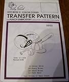 Hot Iron Transfer Pattern #2002 Sporting Symbols (For Punch Embroidery, Needlepoint Canvas, Textile by