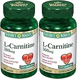 Nature's Bounty L-Carnitine 500mg, 60 Tablets (2 X 30 Count Bottles)