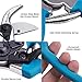BUTTERFLY LOVE Professional Bypass Pruning Shears, Manual Hand Pruner, Garden Clippers, Tree Trimmers Secateurs (Blue-8 Inches)