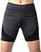 Neonysweets Womens Active Gym Workout Shorts Cycling Running Shorts Gray S