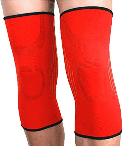 KS Knee Compression Sleeve Support for Running, Jogging, Sports, Basketball, Joint Pain Relief, Arthritis and Injury Recovery-Single Wrap