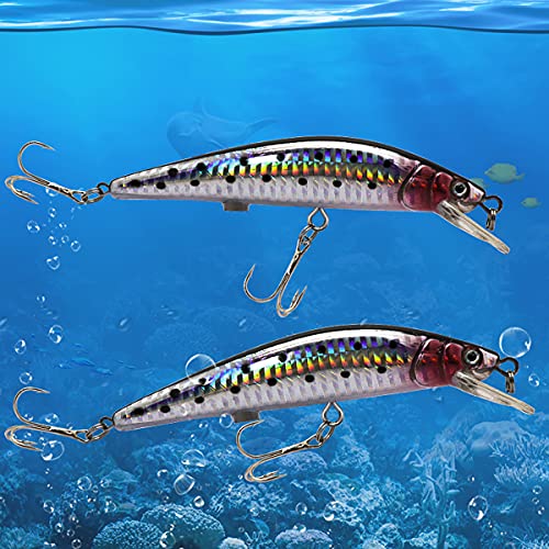 Fishing Lures for Bass Trout, Electric Simulation Fish Luminous