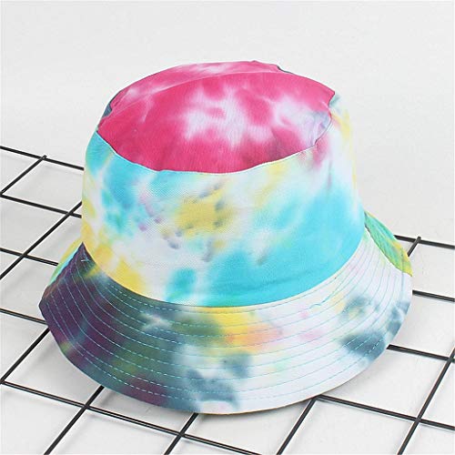SKays Fischerhut Sonnenhut Anglerhut Strandhut Fishermütze Bucket Hat Unisex Baumwolle Fischerhüte Tie Dyed Canvas… – Bild 3