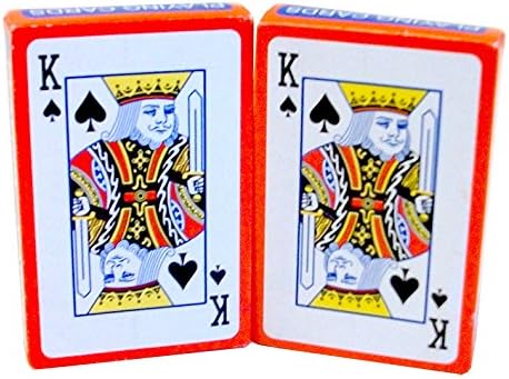 Huggables 10 Packs of Playing Cards, Ideal Party Bag Fillers, Ideal for Card Games, Plastic Coated, Pocket Money Price