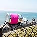 Pura Short Silicone Sleeve for Bottle, Pink (Plastic Free, NonToxic Certified, BPA Free)