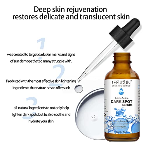 Dark Spot Corrector Serum for Face Melasma Treatment Fade Serum with 4