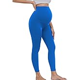 wirarpa Women's Maternity Leggings Over The Belly Pregnancy Yoga Pants Buttery Workout Activewear 25"