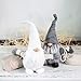 ITOMTE Handmade Swedish Tomte, Santa - Scandinavian Gnome Plush Figurines - Gnome Elf Christmas Ornaments Gifts Home Christmas Decoration - 10 Inches, 2 Packs