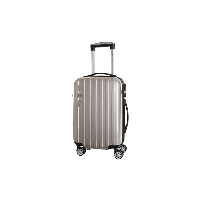 Maletas rígidas Platinium hudder Beige Beige beige XL - Long ...