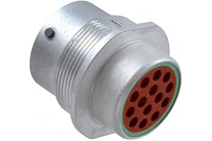 TE CONNECTIVITY DEUTSCH CONNECTORS Connectors, Interconnects Circular Connectors - Housings CONN RCPT HSNG MALE 14POS PANEL