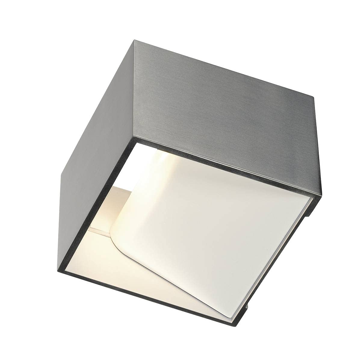SLV Surface-Mounted Wall Light LOGS in/Internal Wall Illumination, LED spot, Surface-Mounted Light, Wall-Mounted Light, Wall spot / 2000-3000K 12W 690lm Aluminium dimmable