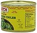 Hatch Chile Company Diced Green Chilies, Hot, 4-Ounce (Pack of 24)