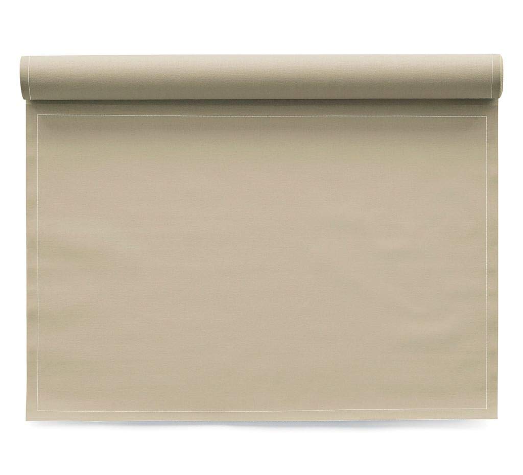 Mydrap IA48/603-7 Rouleau de 12 Sets de Table Tissu/Coton Sable 48 x 32 cm