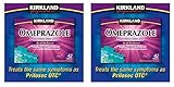Lot of 2 Kirkland Omeprazole 20mg {42 Tablets x 2= 84 Tablets} Acid Reducer