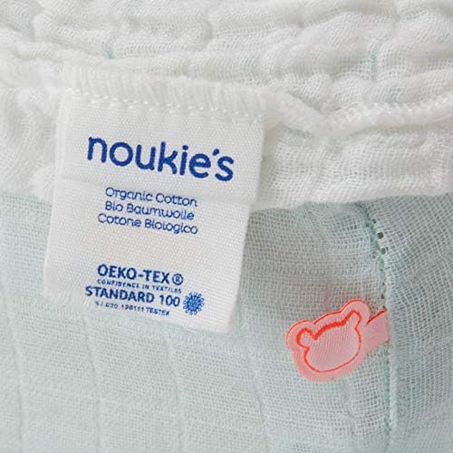 Noukies Mm Beige Set De 2 Draps Housses Mousseline Bio 60 X 1 Cm 1 Unite Bebe Et Puericulture La Chambre De Bebe Dwteam In