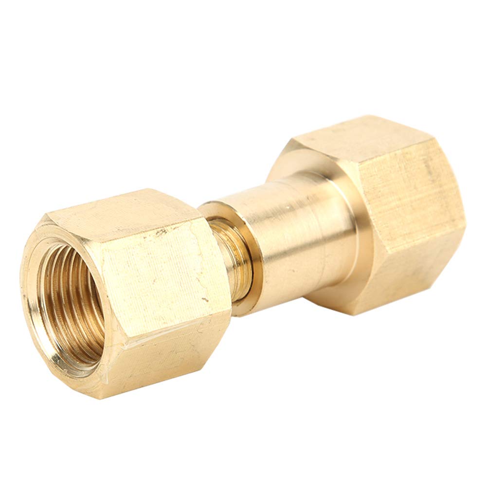 Cylinder Adaptors, CO2 Cylinder to Nitrogen Regulator, Brass Adapter for Disposable Throwaway Cylinder, 15MPa Pressure