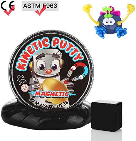 DmHirmg Magnetic Putty Upgrade Accessories Super Soft for Children (Black)