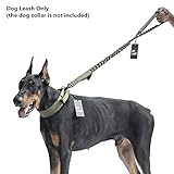 OneTigris Nylon Tactical Dog Training Bungee Leash Leads Rope