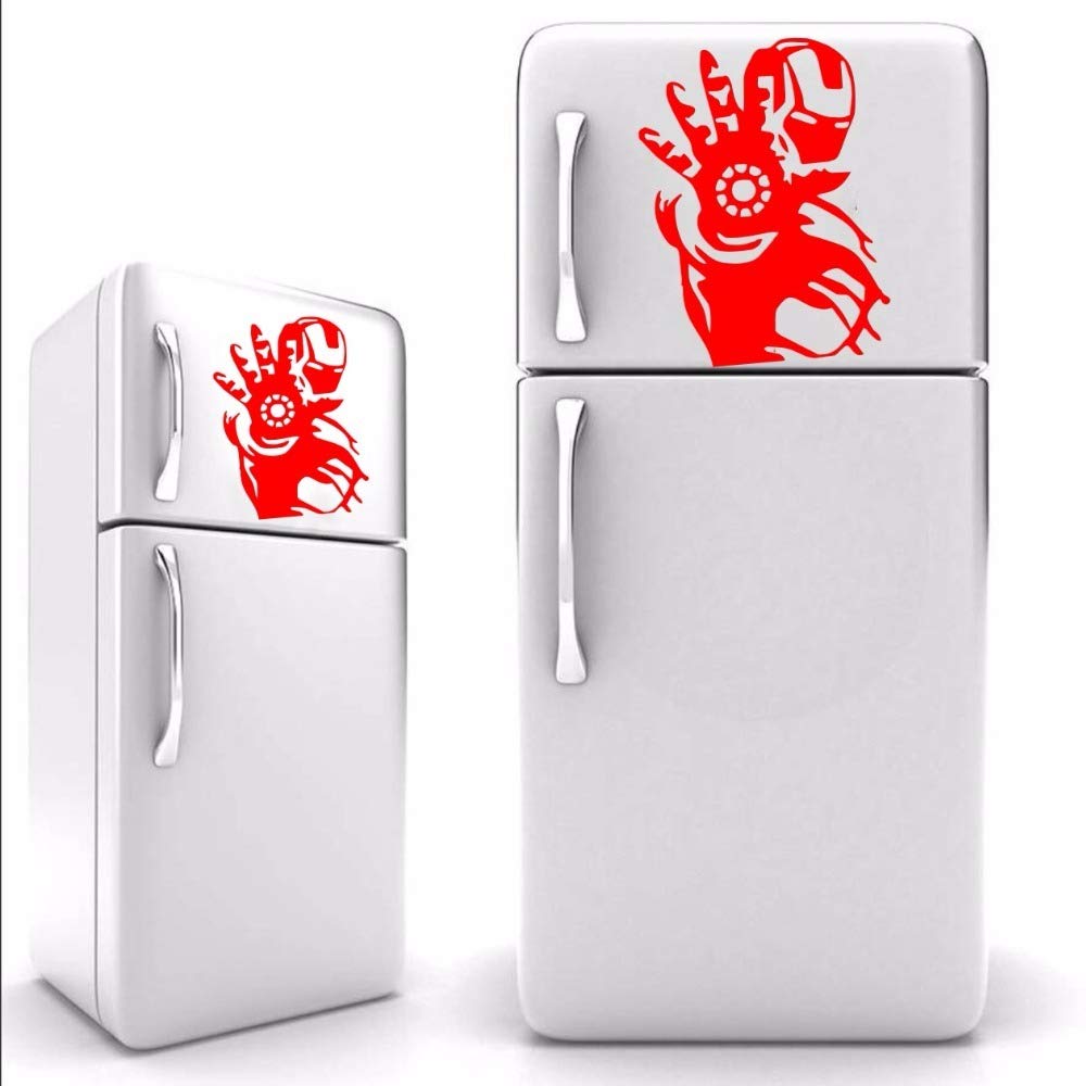 YuanMinglu Pegatinas de Nevera Pegatinas de Pared de Vinilo Negro ...