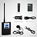 FMUSER T300 0.2w Portable FM Radio Transmitter with Antenna, Rechargeable Low Power House Pocket Audio Transmitter, 76-108Mhz for Light Show/Tourist Guide/Conference/Drive-in Cinema, with Microphone
