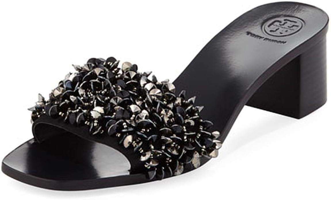 tory burch logan embellished sandal