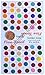 Fancy Bindis by Golden India Multi Assorted Colors Velvet Dot Bindi Tattoo 240 Stickers Adhesive Body Jewelry Z2