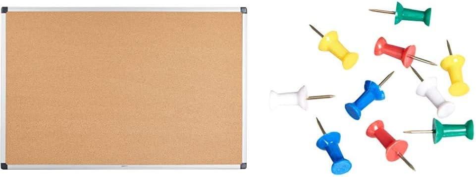 Panneaux De Feutre Autocollants – Lot De 6 (30x30 Cm) Avec Punaises, Tableau D'affichage Mural