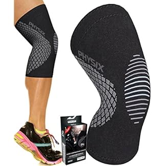 Physix Gear Knee Support Brace – Premium Recovery & Compression Sleeve For Meniscus Tear, ACL, MCL Running & Arthritis