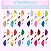 MISS FANTASY Pin The Tail Party Games - 24 Reusable Horns - Unicorn Party Supplies, 21'' X 28'' Pin The Tail On The Unicorn Birthday Gift, Pin The Horn On The Unicorn Kids Birthday Party Game