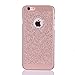 Imikoko iPhone 6s Case, Fashion Luxury Hybrid Beauty Crystal Rhinestone Sparkle Glitter Hard Diamond Case Cover for iPhone 6s/6 (Rose Gold)