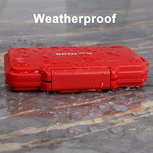SD Card Holder Case Hunter, SKOLOO Weatherproof Micro SD Card Case