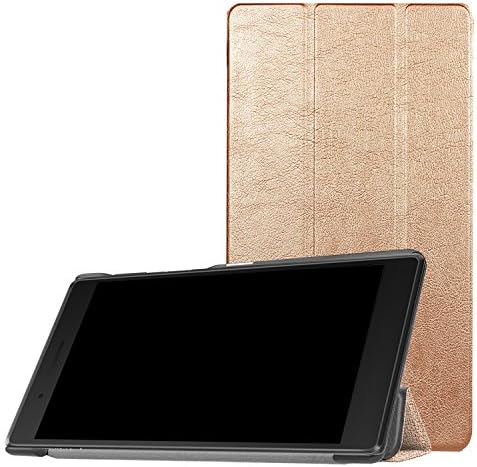 lenovo Tab4 7 Essential TB-7304 Case - Ultra Slim Lightweight Smart Shell Stand Cover Case for lenovo Tab4 7 Essential TB-7304 Tablet (rose gold)
