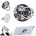 Jewby Round Cartoon Phone Ring Stand Holder, 360°Rotation Phone Grip kickstand Universal Smartphone Cell Phone Ring for iPhone 8 7 Plus 6S 6 5 5S,Samsung Galaxy ,Tablets and iPads (Cloud skull)