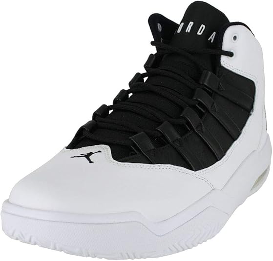 Black & White Jordan Max Aura Trainers | AlexandAlexa