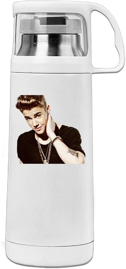 Handson Stainless Steel Vacuum Insulated Insulation Cup J B Boyfriend Insulated Water Bottle White 14oz/350ml