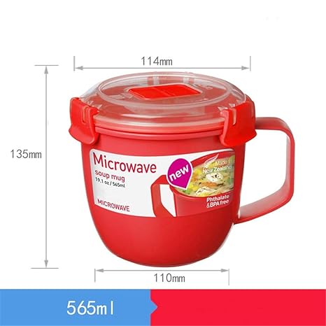 Recipiente para fideos instantš¢neos con tapa Cocina grande ...