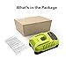 Fhybat 18V Replacement Charger Compatible with Ryobi 9.6 -18 Volt P117 P102 One+ Dual Chemistry IntelliPort Lithium Ion, NiCad and Nimh Charger