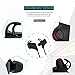 Bluetooth Headphones, MiluoTech Sweatproof Wireless Sports Earphones, Bluetooth v4.1 Noise Cancelling In-Ear Stereo Headset, Secure Ear Hooks Design with Microphone