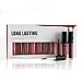 Coosa Liquid Lipstick Makeup Set Non-Stick Cup Lip Gloss Velvet Matte Waterproof Cosmetic Long Lasting Lipsticks (10 PCS)