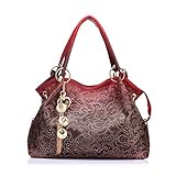 Realer Women's Handbag Tote Purse Shoulder Bag Pu Leather Fashion Top Handle Designer Bags for Ladies