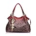 Realer Women's Handbag Tote Purse Shoulder Bag Pu Leather Fashion Top Handle Designer Bags for Ladies