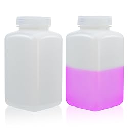 Labvida Square Reagent Bottle HDPE Wide Mouth