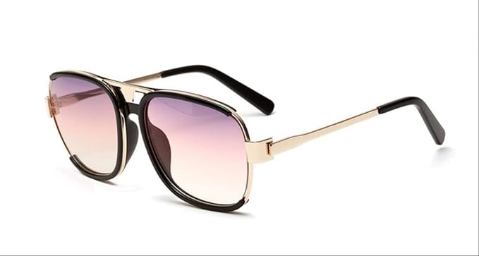 half metal sunglasses