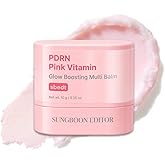 SUNGBOON EDITOR Pink PDRN &amp; Volufiline Multi Balm, All-in-One Balm, 0.35 Oz | Pink PDRN, 5% Volufiline, niacinamide and shea butter add targeted volume, dewy radiance and non-sticky moisture
