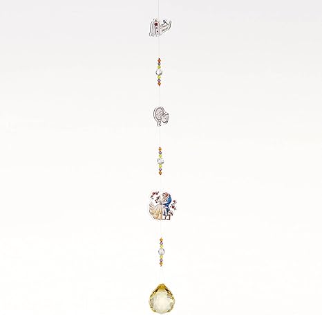 Amazon ベルメゾン Disney ディズニー プリンセスモチーフ サンキャッチャー ベル ブラウン インテリア オンライン通販