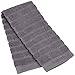 Cuisinart 100% Cotton Terry Super Absorbent Kitchen Towel, Sculpted Subway Tile, Gray