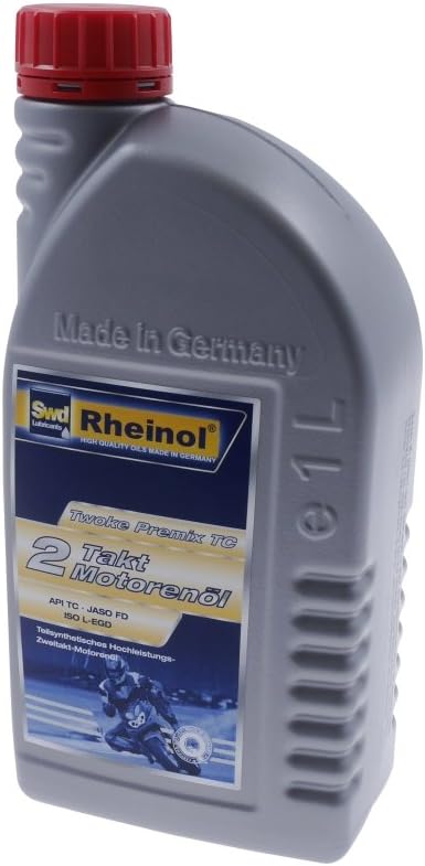 Engine Oil Rheinol Twoke Premix TC – 2 Stroke Oil 1 Litre for Tank Classic 50cc TGB Hook, Laser, Roller