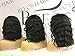 BEEOS Lace Front Human Hair Wigs for Black Women Wavy Bob Wig 14 Inch